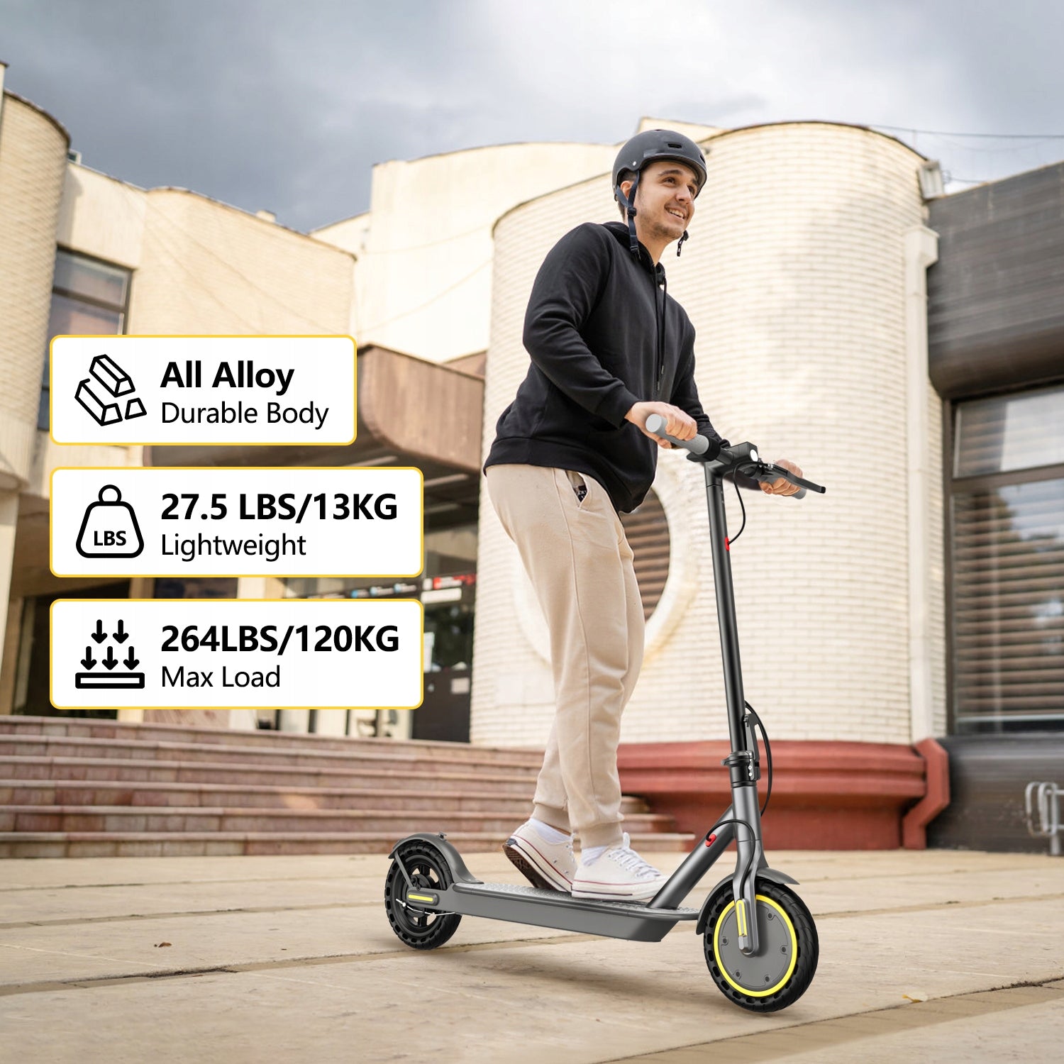 Electric Scooter 8.5" 500W Drum Brake and E-ABS Joyhis js01 Brand Joyhis