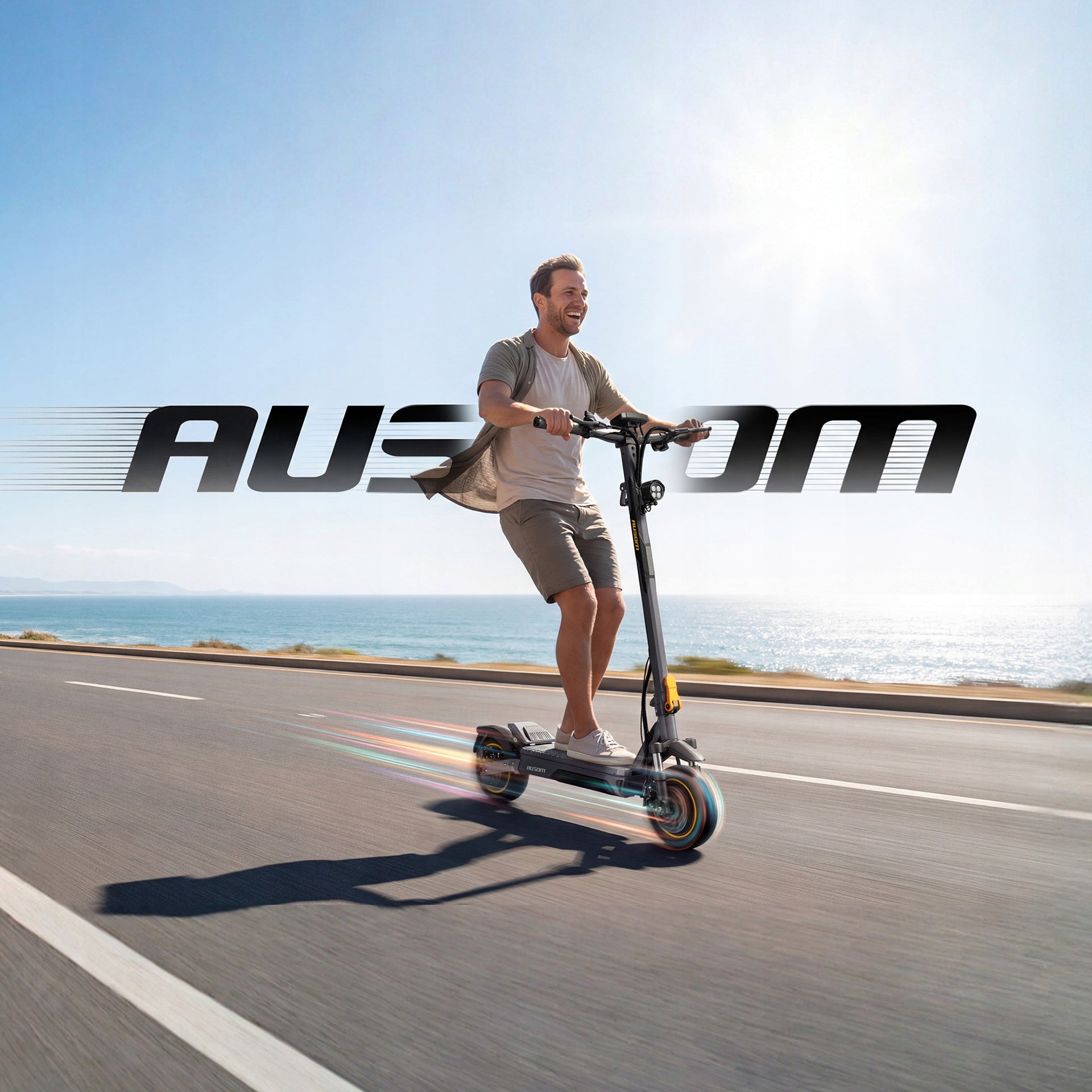 Electric Scooter Ausom K20 Pro Dual 2000W 18Ah 90 km 20km/h NFC 28Nm Packaging status original