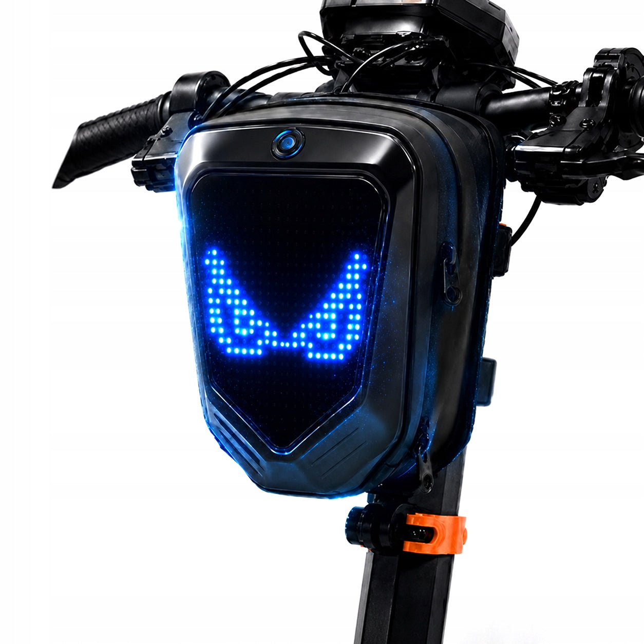 Electric Scooter Bag LED Devil Eyes Bluetooth APP Pixel Display Manufacturer code Torba z ekranem LED