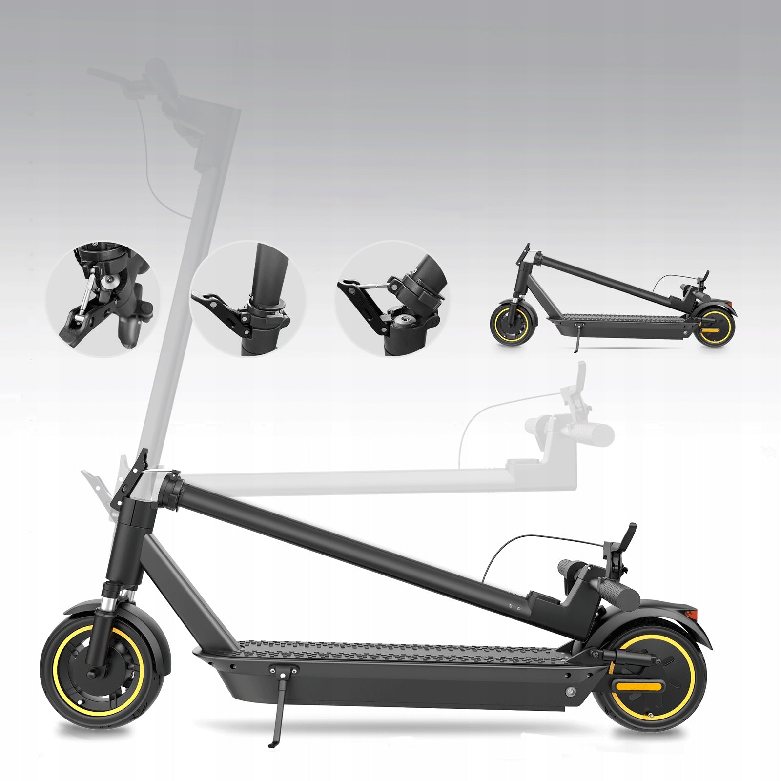 Electric Scooter Esmax 1000W 14.5Ah 45km 10cali APP Packaging status original