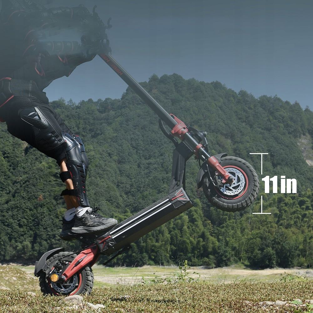 Electric Scooter For Adults Off-road TWOFISH 1640W*2 60V/23Ah 90HP Weight 28 kg