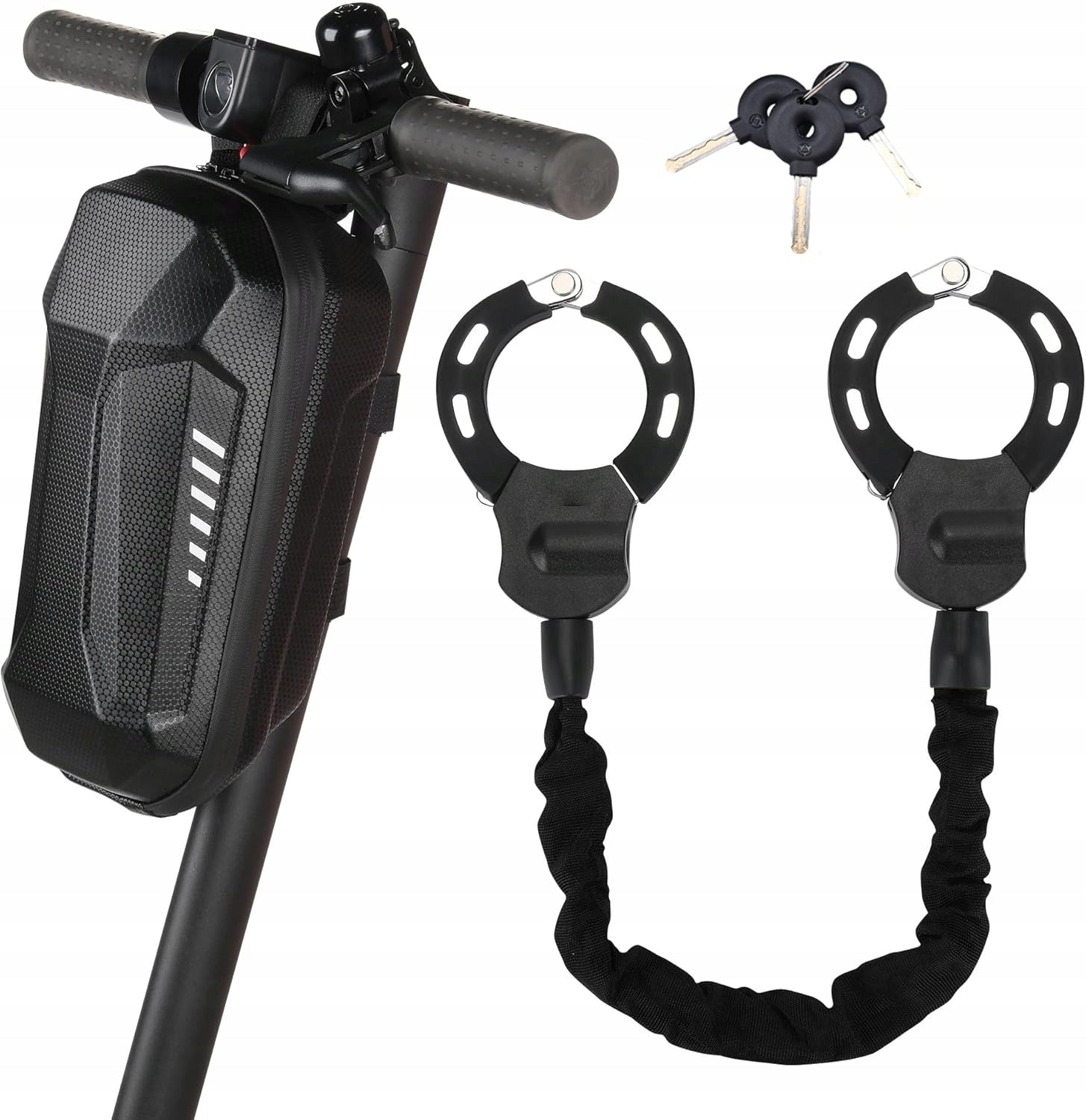 Electric Scooter Handcuff Clasp With Waterproof Scooter Bag Kind wheel lock