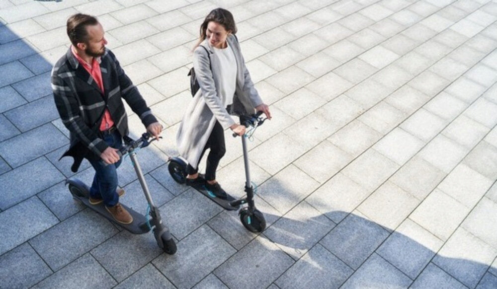 Electric Scooter MOTUS Scooty 10 Gen 4 65km 350W 10" Grey Color gray