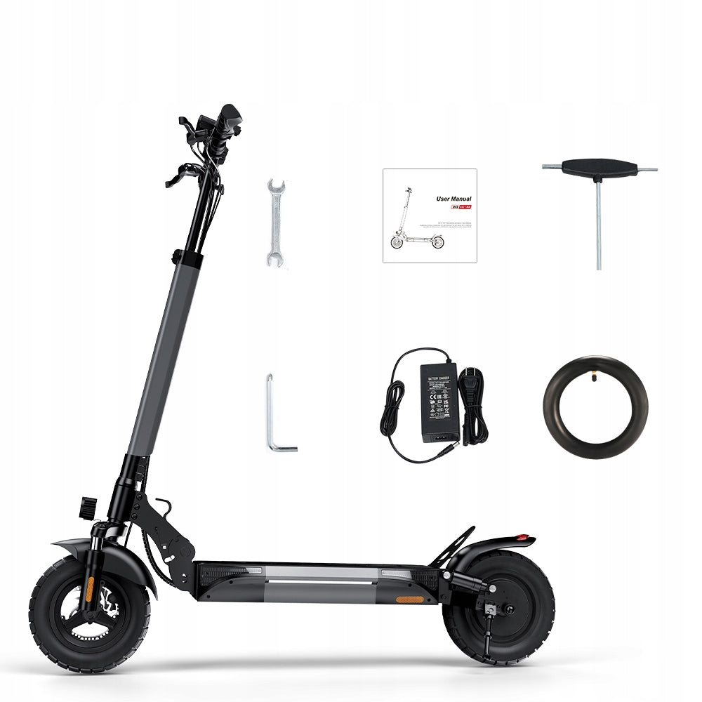 Electric Scooter Professional Off-road Adults HD Screen 45KM 14Ah 10" 1000w Engine power 1000 W