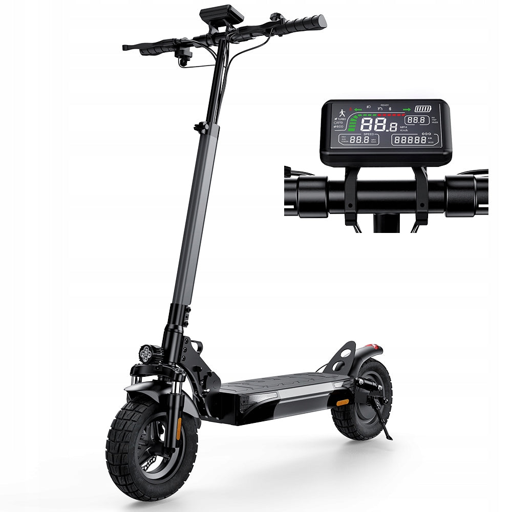 Electric Scooter Professional Off-road Adults HD Screen 45KM 14Ah 10" 1000w
