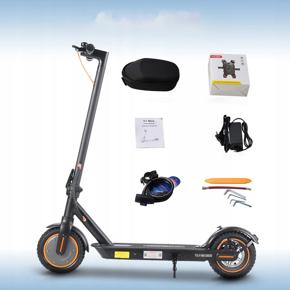 Electric Scooter Quick TWOFISH V1 MAX 500W 36V/10.4Ah 10" 30kmh APP Weight 19.3 kg