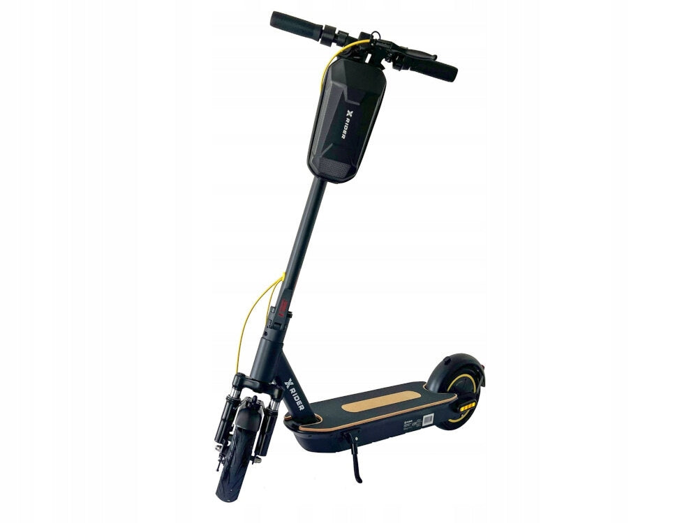 Electric Scooter XRIDER M10 ME 65km 500W Shock Absorption 10" Black Additional features pumped wheels cruise control speedometer dedicated application lighting Bluetooth kickstand meter foldable