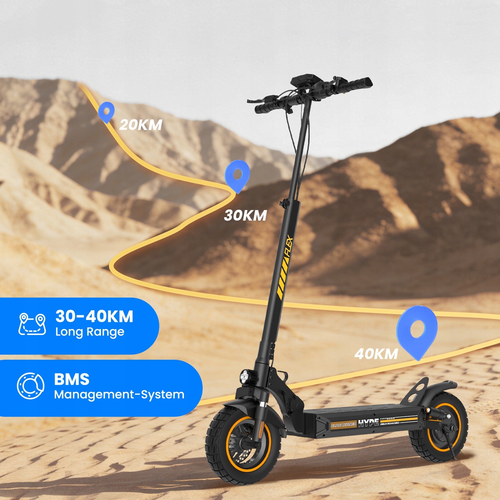 Electric Scooter for Adults 500W 10" 48V 9Ah 35km Manufacturer code 500 Hulajnoga Elektryczna
