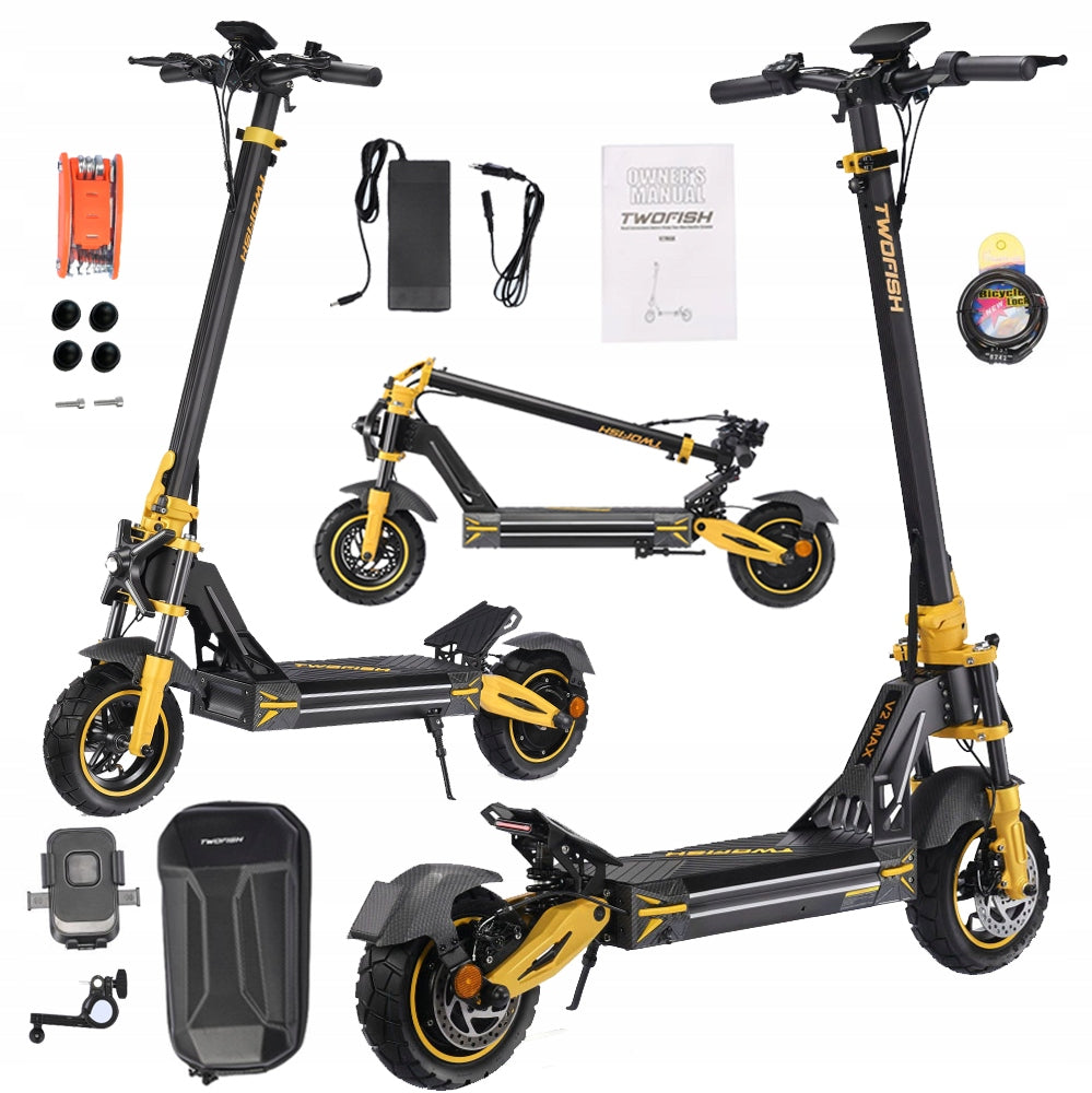 Electric Scooter for Adults V2 MAX 1640W 48V20Ah 10" NFC 85km 1640W