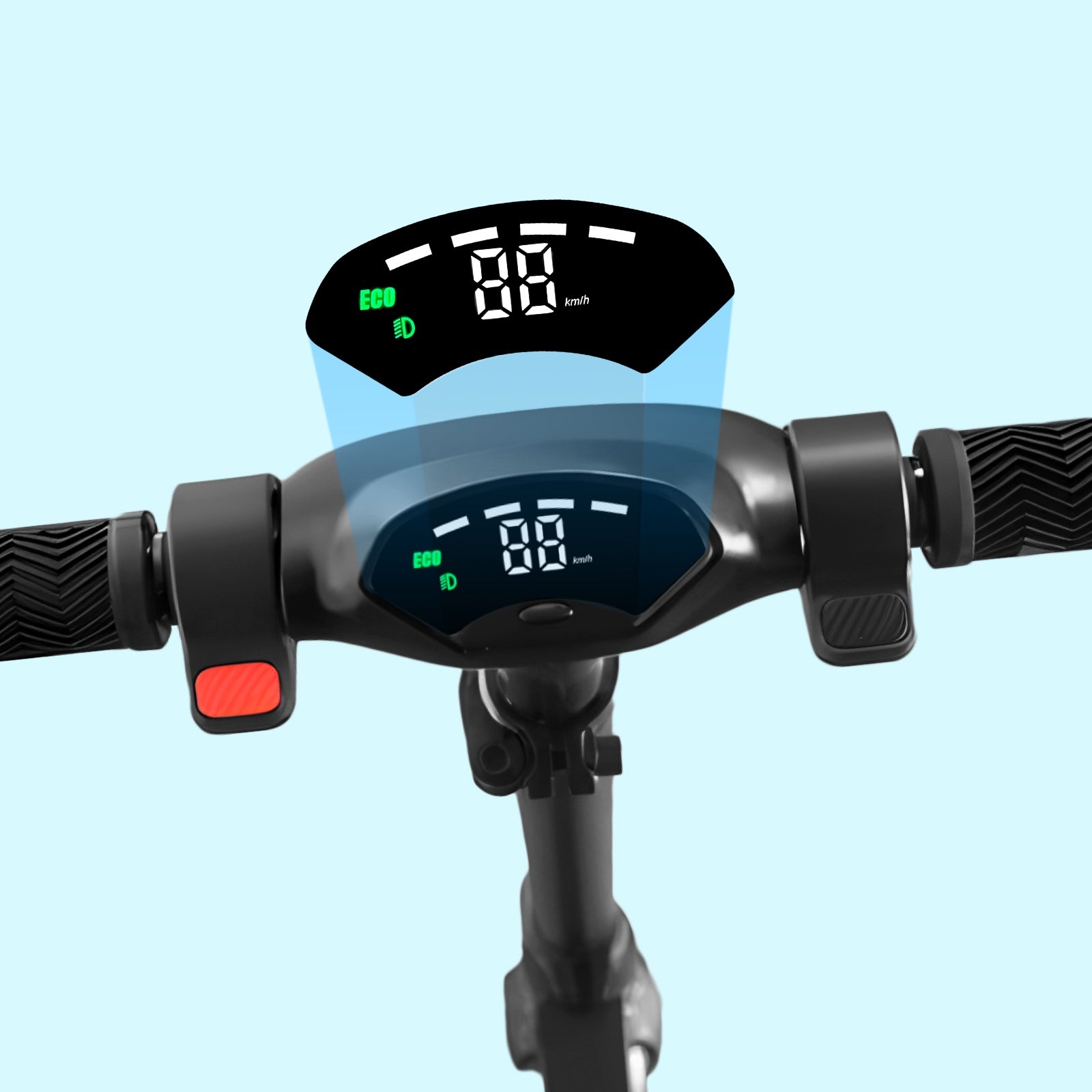 Electric Scooter for Age 10-16 LCD Light 25km 250W Foldable Black EAN (GTIN) 9331506251988