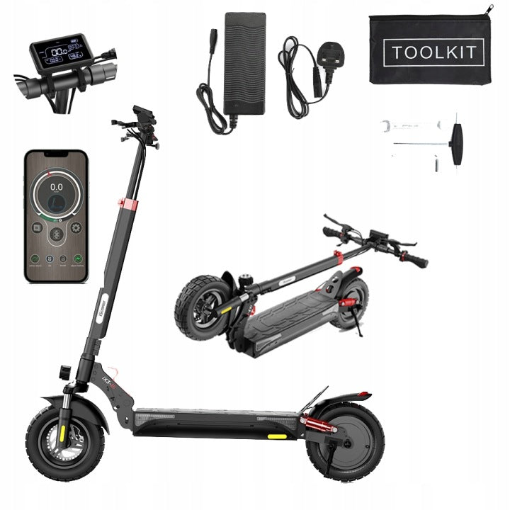 Electric Scooter iScooter ix3 Folding 48V 10Ah 1000W APP 10"