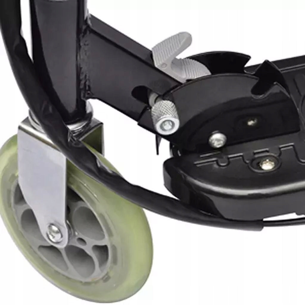 Electric Scooter with Saddle, 120 W, Black Additional features seat