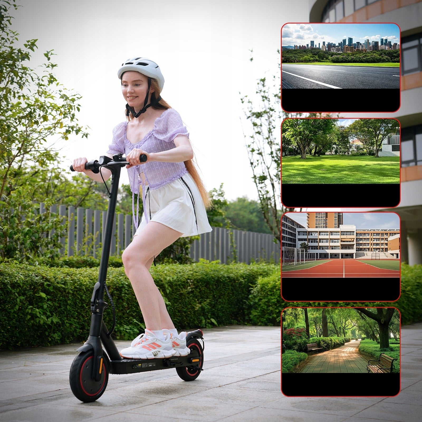 Electric Scooters 7.8AH 350W RANGE 34 HP FOLDABLE 3 Speeds Rear Drive Engine power 350 W