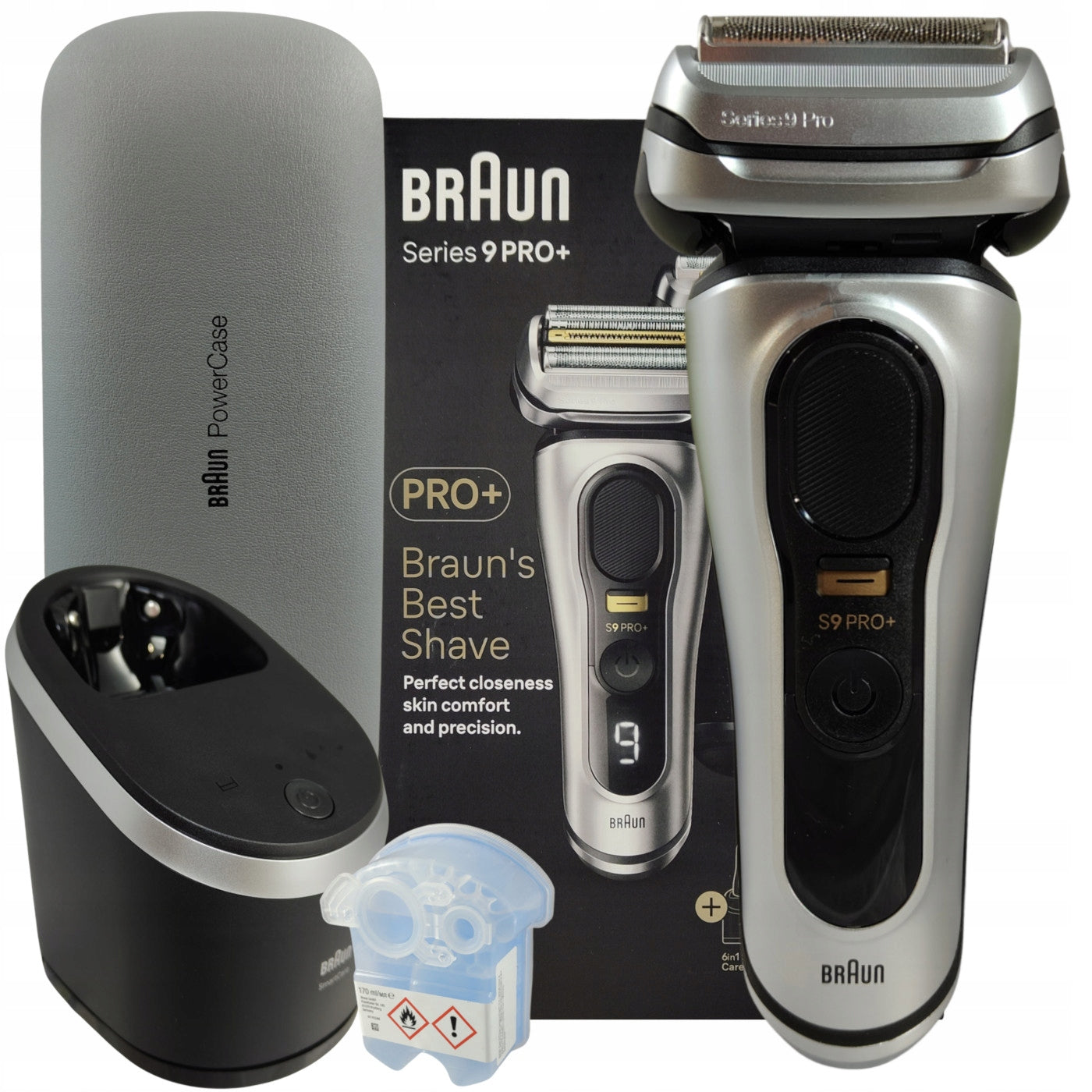 Electric Shaver Braun Series 9 Pro+ 9577cc silver