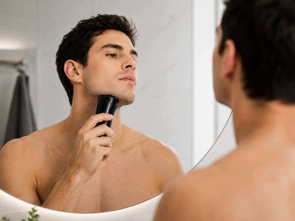 Electric Shaver Male USB Waterproof Wet and Dry Trimmer Brand Rozz
