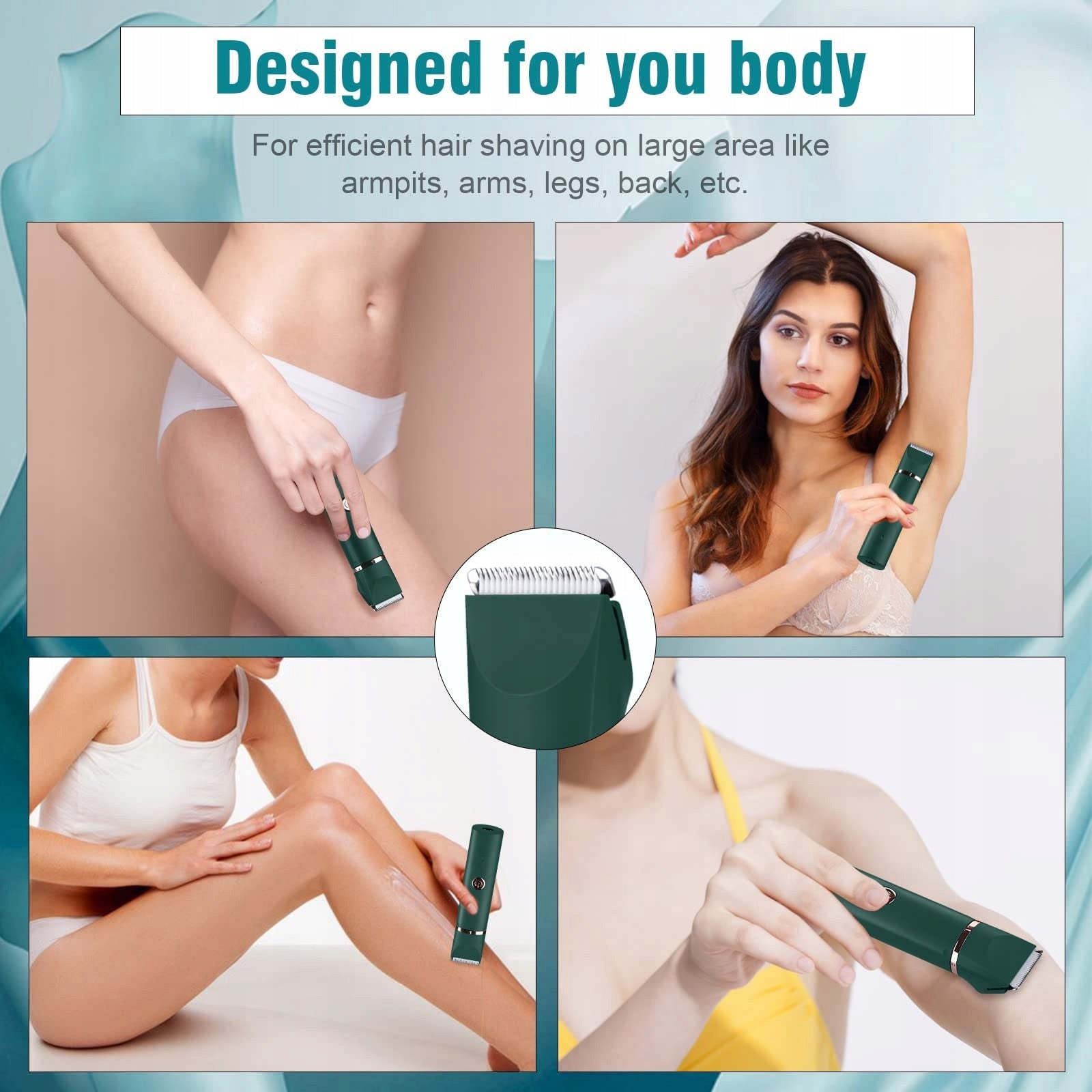 Electric Shaver for Women, 2-in-1 Trimmer Brand no brand