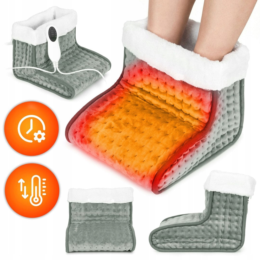 Electric Shoe Foot Warmer Leg Soft Warmer With Remote Control 10 Levels