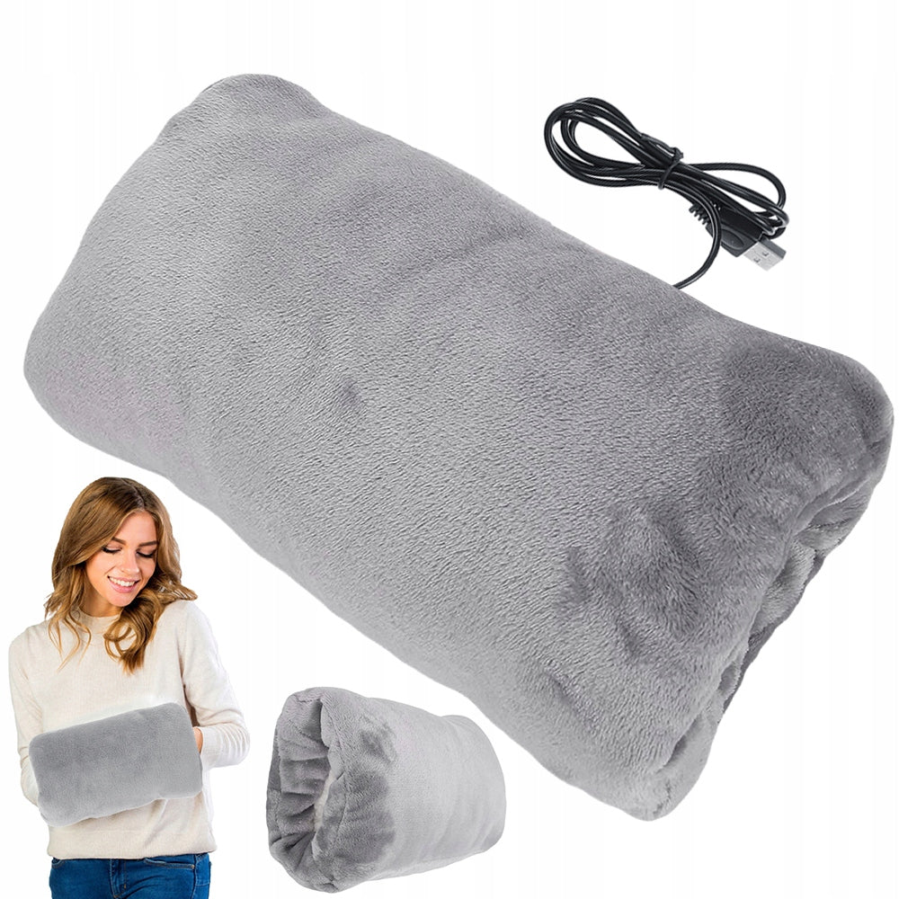 Electric Soft Hand Warmer USB Heating Pillow With Velvet