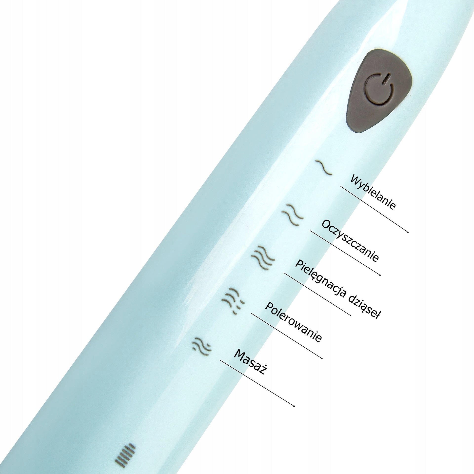 Electric Sonic Toothbrush + 4 Tips - Blue Brand Yakeshu