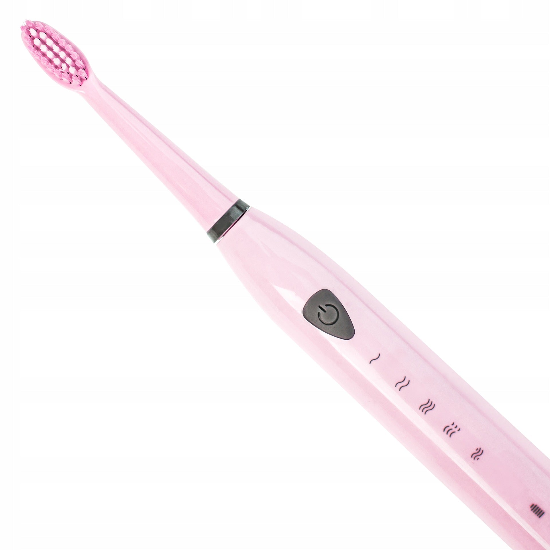 Electric Sonic Toothbrush + 4 Tips - Pink Brand Yakeshu