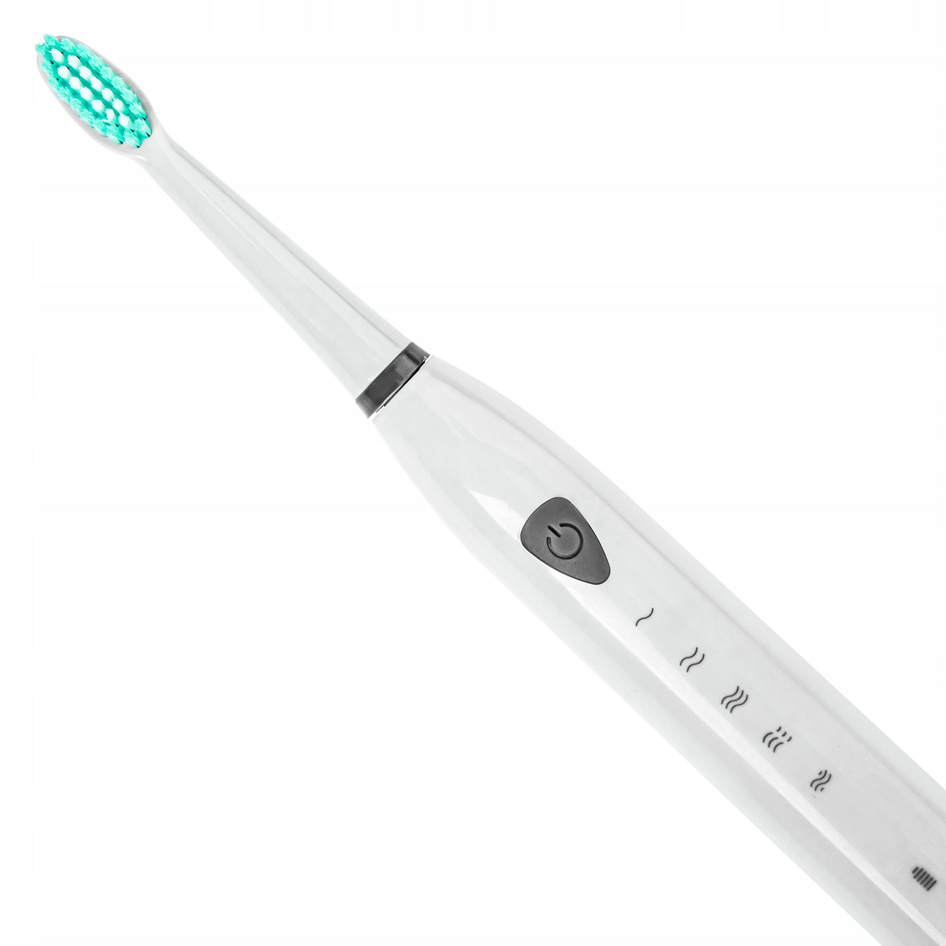 Electric Sonic Toothbrush + 4 Tips - White Brand Yakeshu