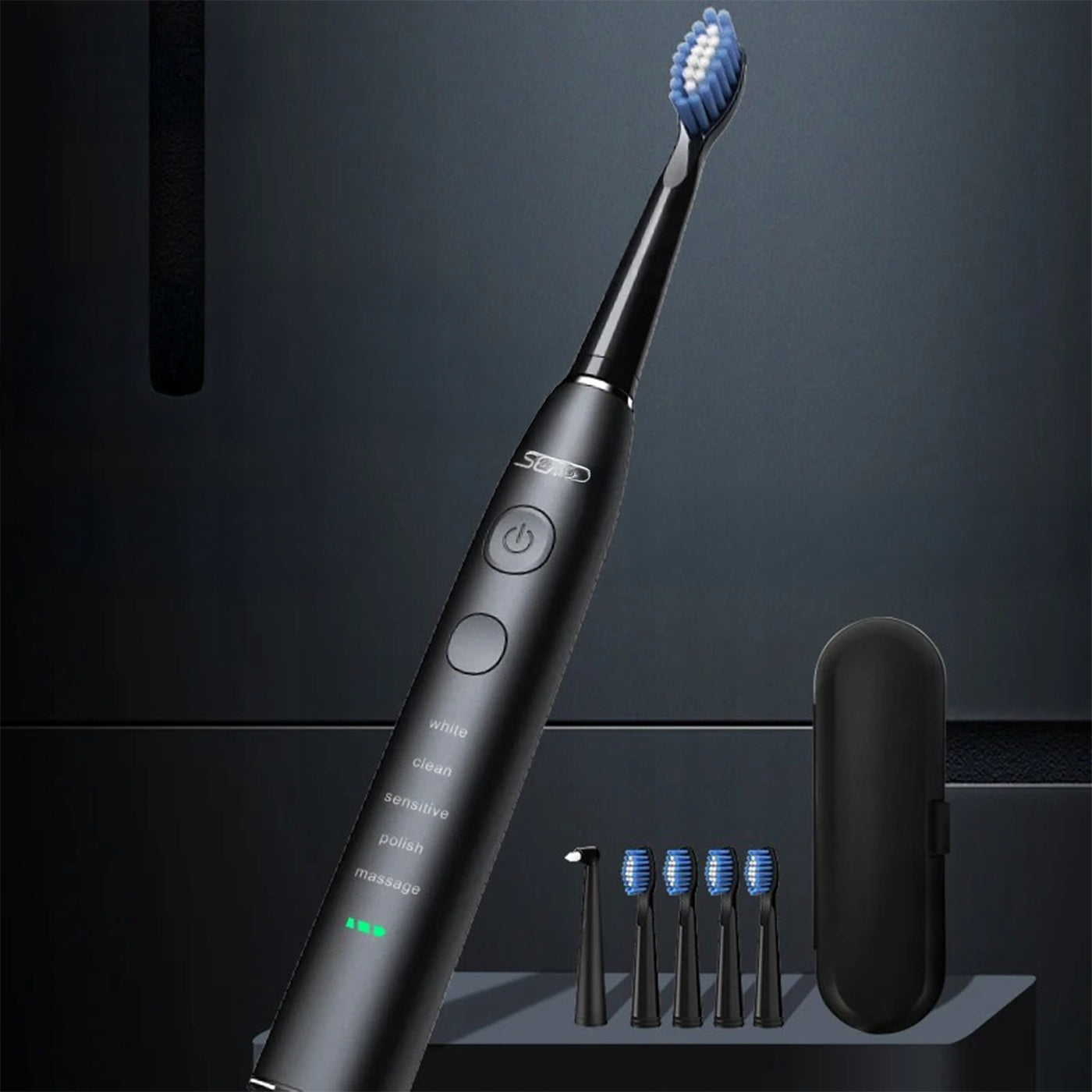 Electric Sonic Toothbrush 5 Modes IPX7 4 TIPS Brand no brand
