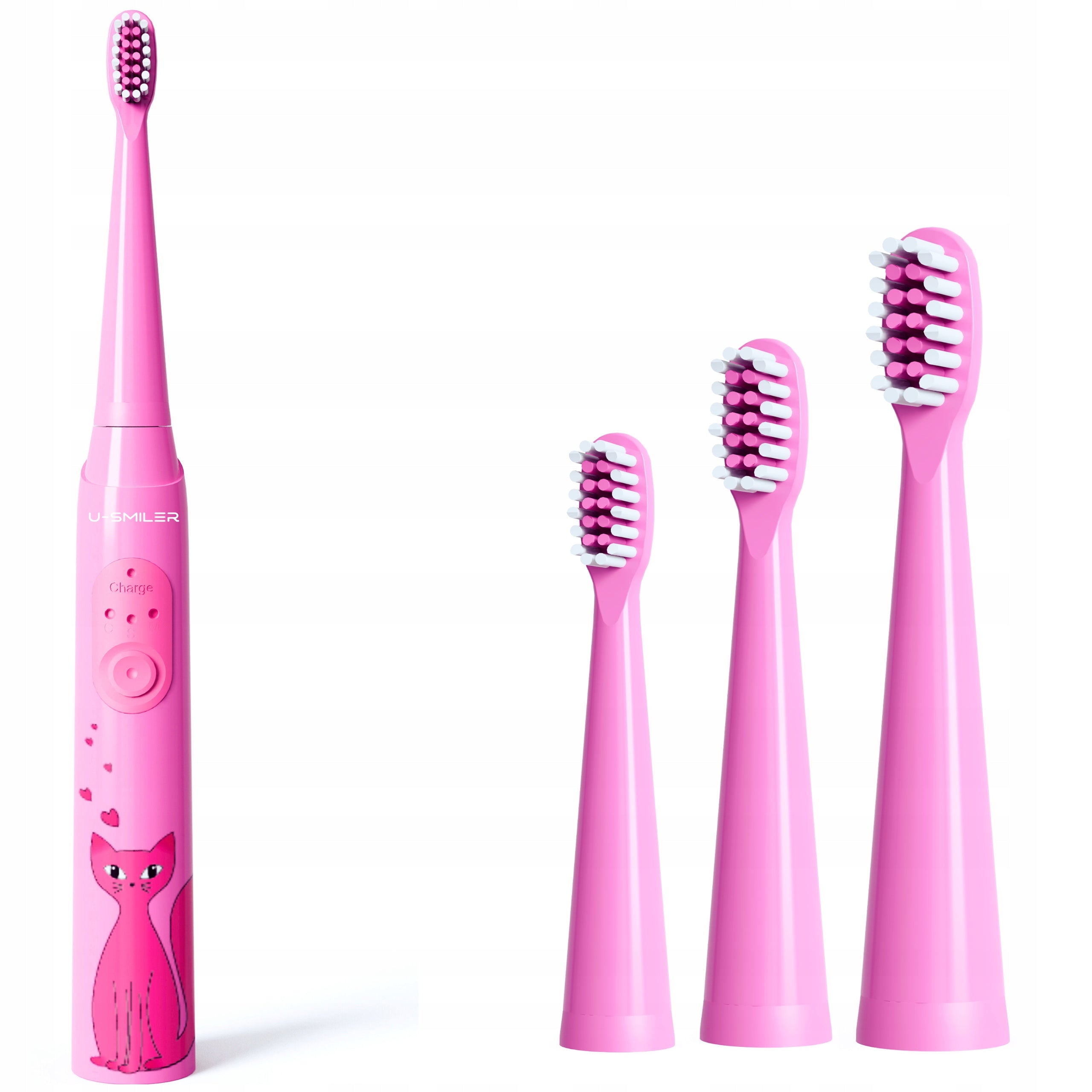 Electric Sonic Toothbrush For Children For Teeth 3-12 Years + 4 Heads EAN (GTIN) 5906196205357