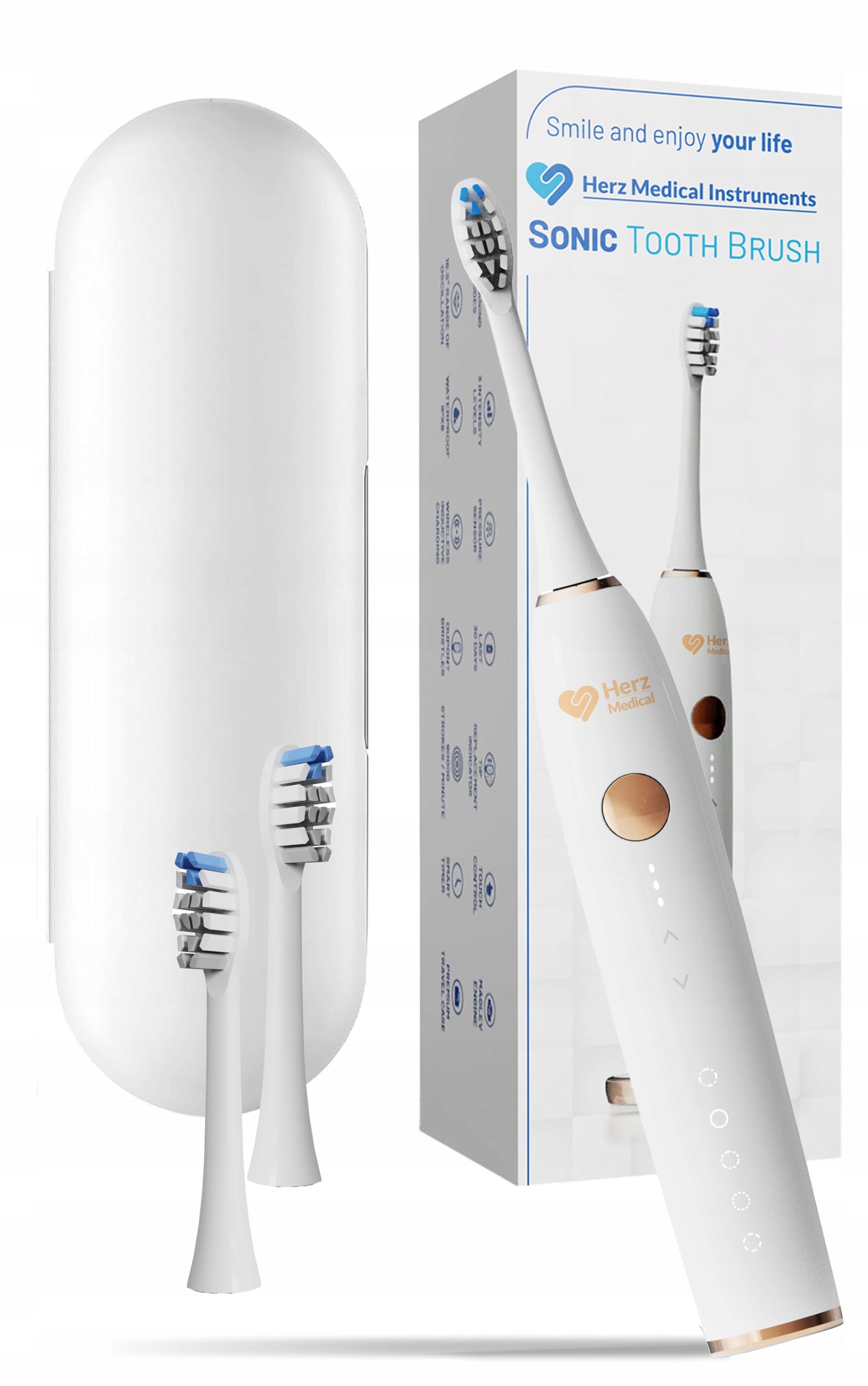 Electric Sonic Toothbrush HERZ Medical 90tys r/min INDUCTION