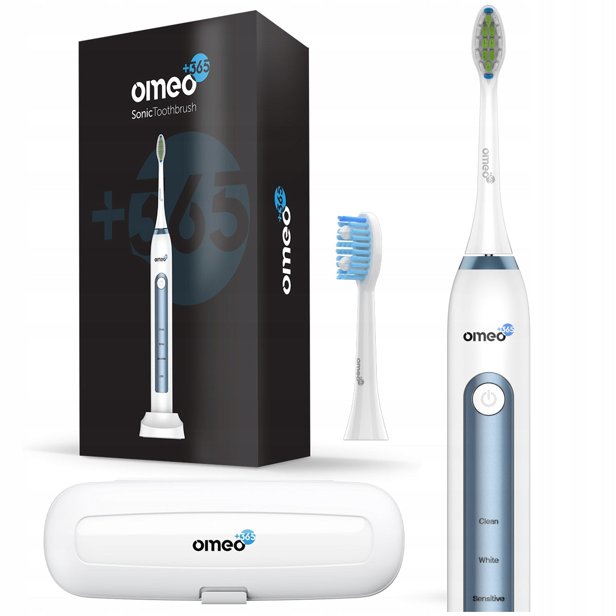 Electric Sonic Toothbrush OMEO +365 Classic White
