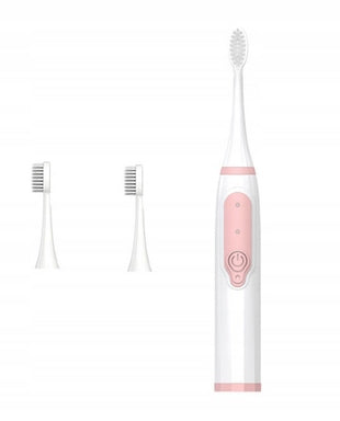 Electric Sonic Toothbrush ORAL HEAL JD002 pink for battery