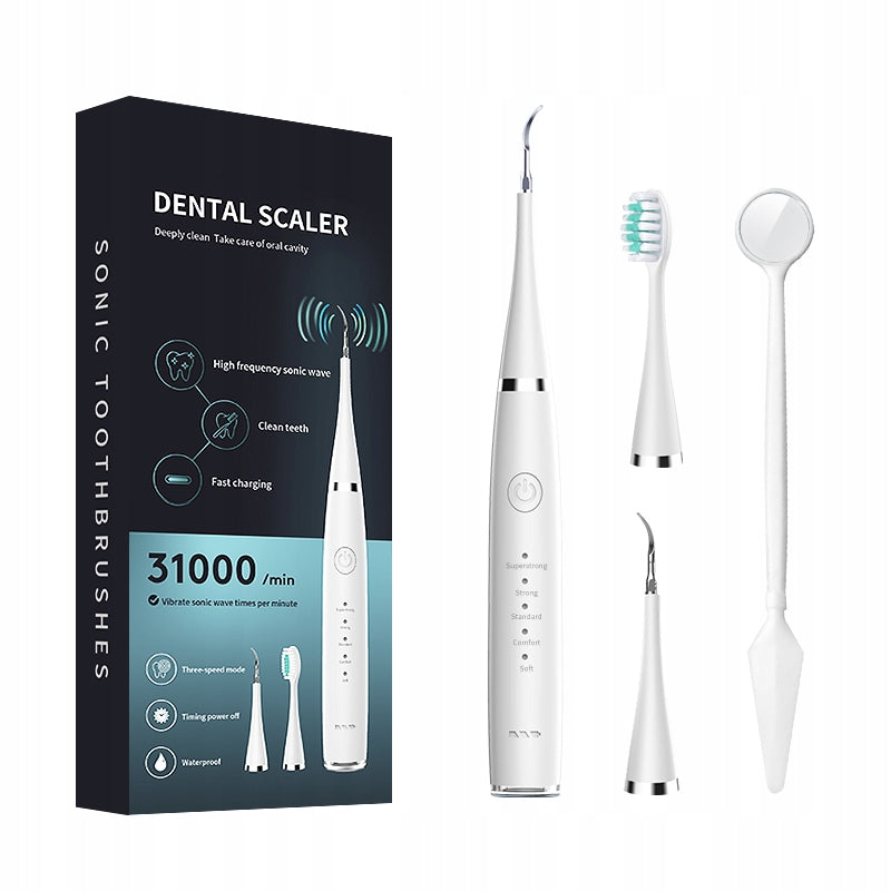 Electric Sonic Toothbrush + SCALER LC-H156 Tips Pro