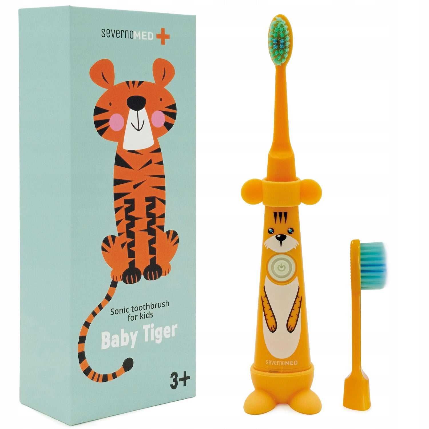 Electric Sonic Toothbrush for Children 3-12 Years + 2 Tips