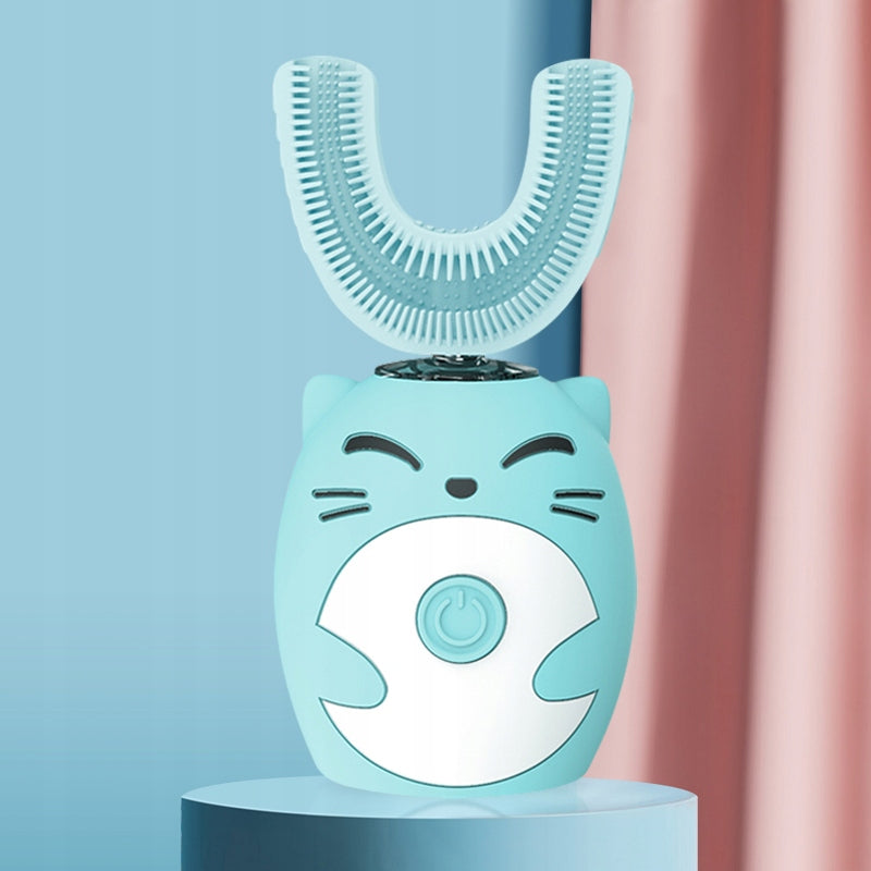 Electric Sonic Toothbrush for Children 360 Silicone U-shape Blue Manufacturer code 05396cf4-a769