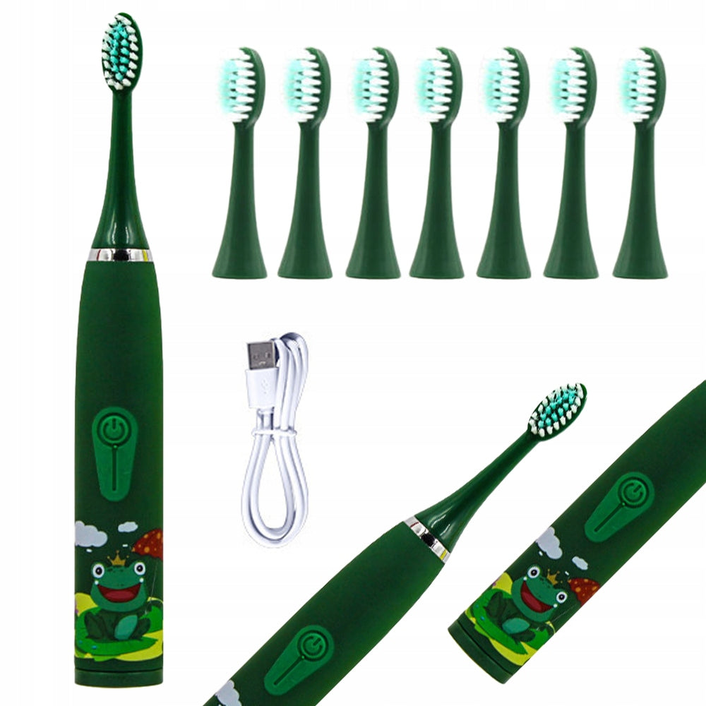 Electric Sonic Toothbrush for Children + 8 Tips EAN (GTIN) 5905896502797