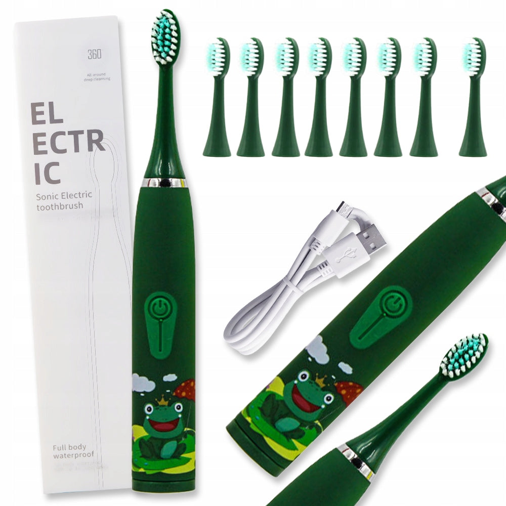Electric Sonic Toothbrush for Children + 8 Tips