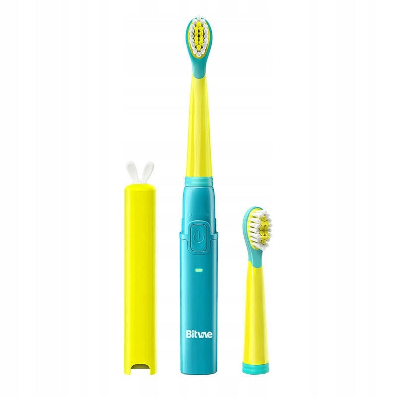 Electric Sonic Toothbrush for Children Yellow + Accessories