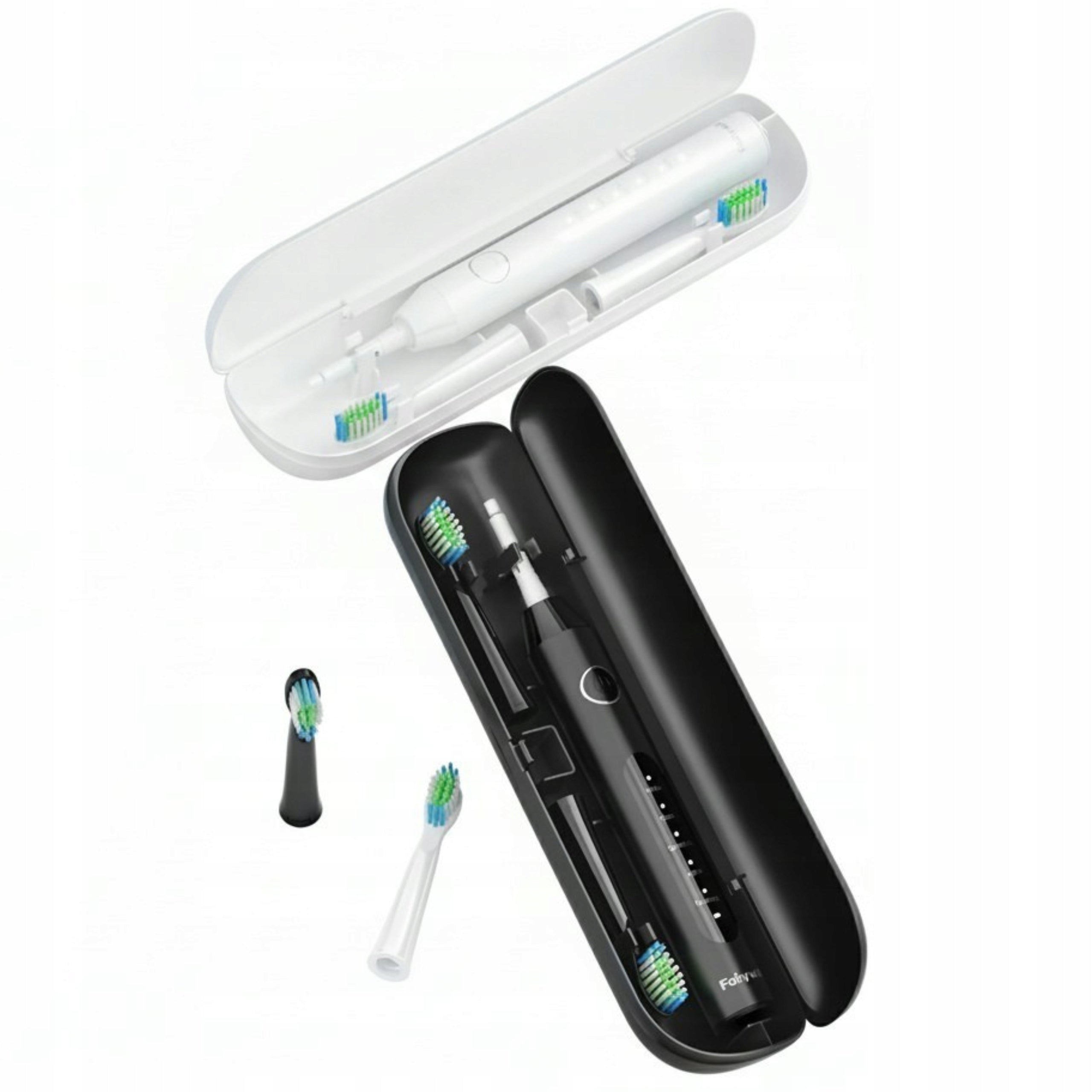 Electric Sonic Toothbrushes x2 Tips Case Set D7s Packaging status original