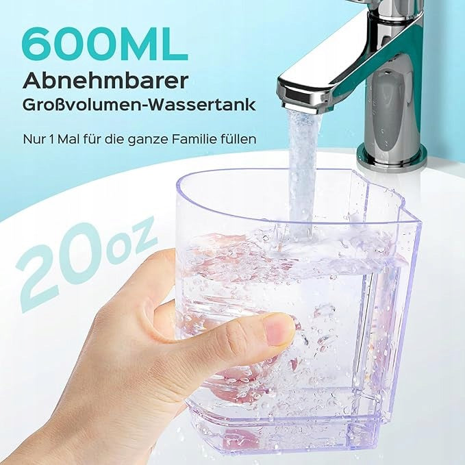 Electric Stationary Tooth Irrigator 600ml 12 Levels 5 Nozzles COSLUS Brand no brand