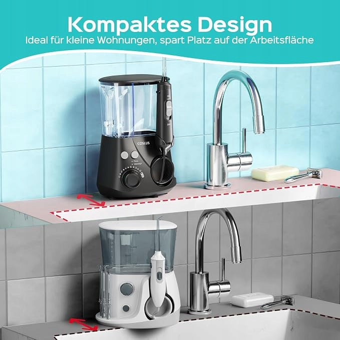 Electric Stationary Tooth Irrigator 600ml 12 Levels 5 Nozzles COSLUS Manufacturer code Profesjonalny Irygator do Zębów 600ml