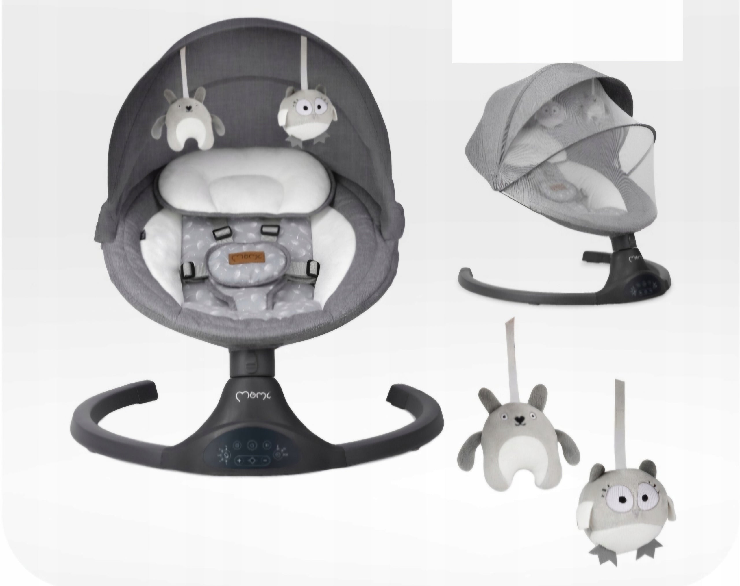 Electric Swing BIOBY Infant Rocker 5 Speeds Remote Control Baldach Manufacturer code 3214