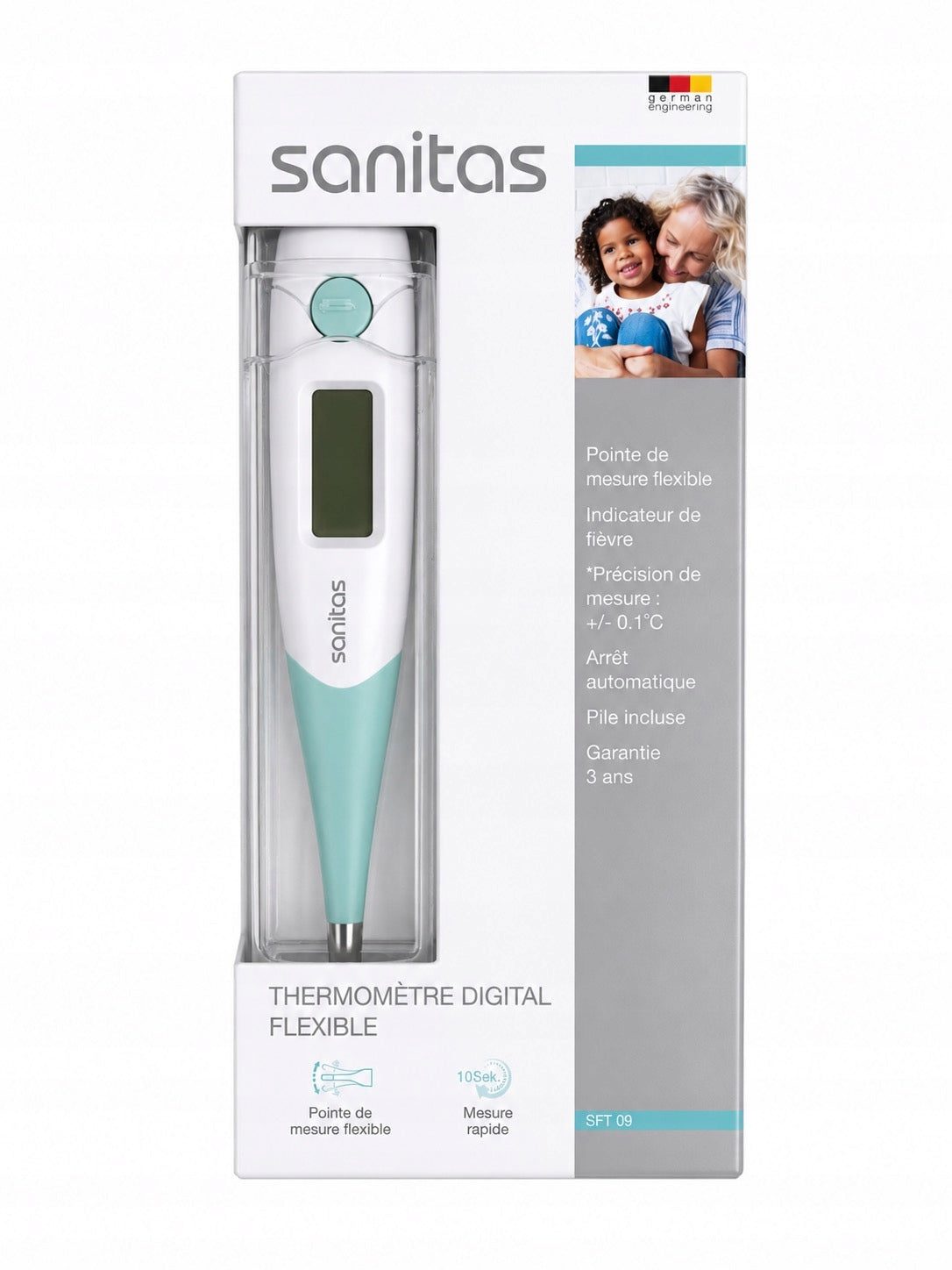 Electric Temperature Measuring Thermometer for Adult Children