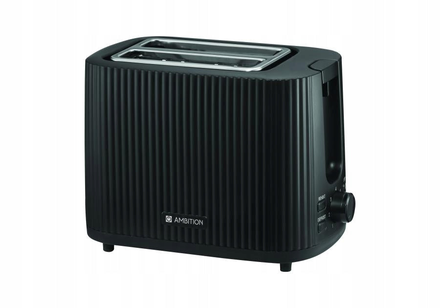 Electric Toaster 3 Functions Black