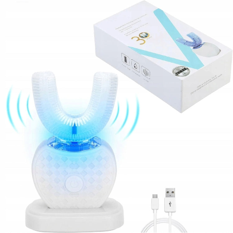 Electric Toothbrush 360° LED Whitening and Hands-Free Cleaning