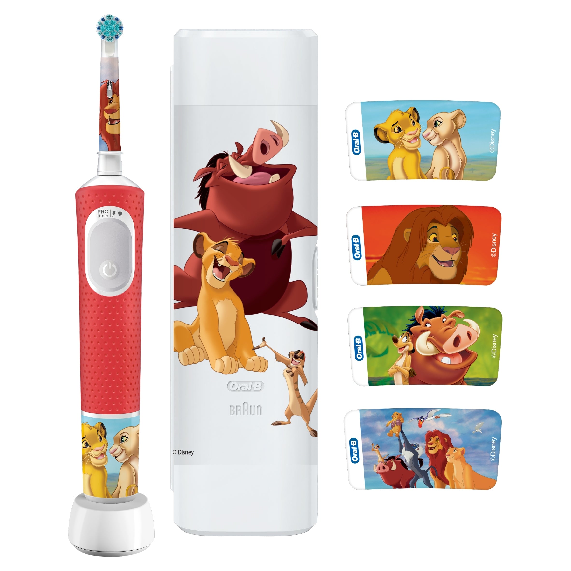 Electric Toothbrush Oral-B Pro Kids Lion King + Travel Case Manufacturer code 8700216297172