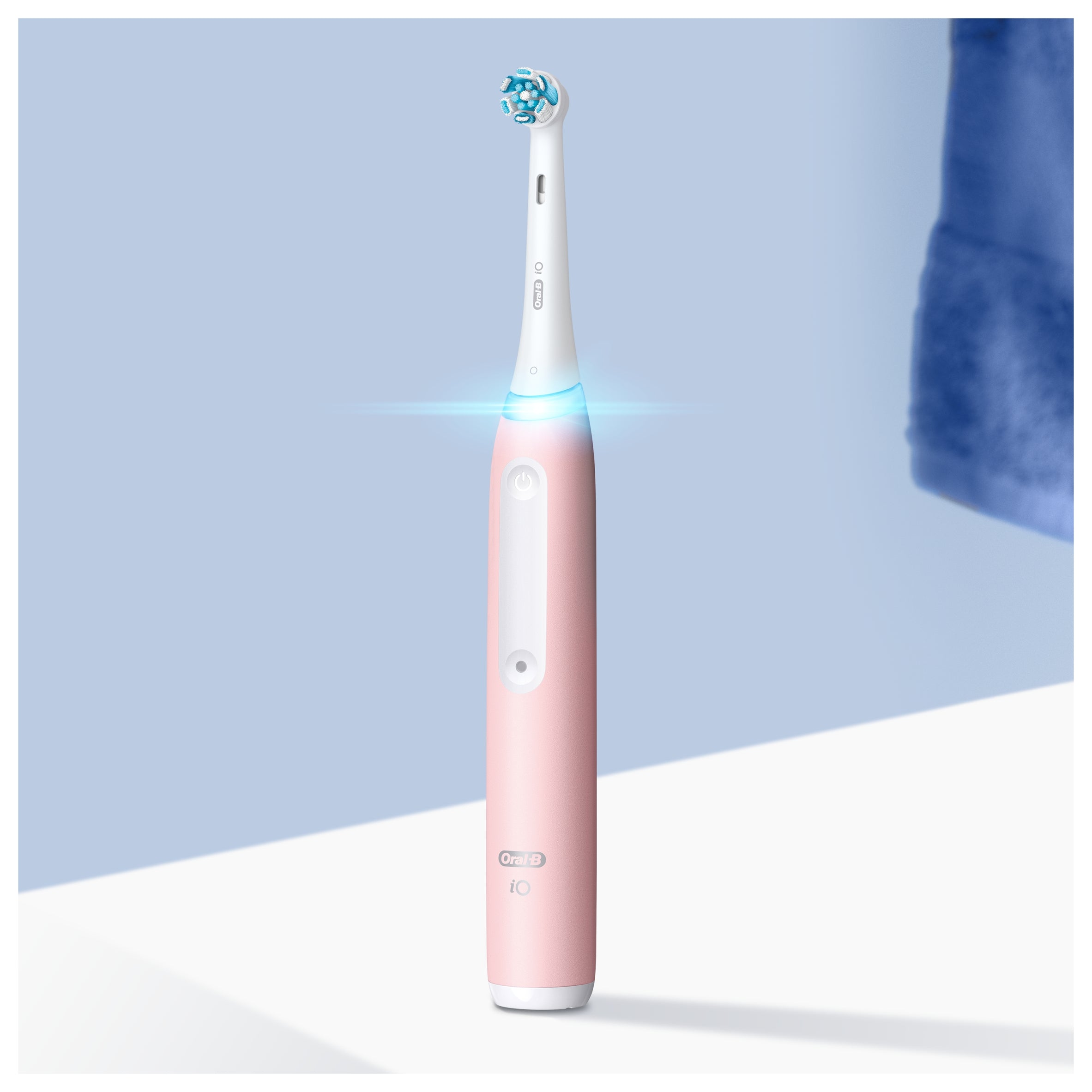 Electric Toothbrush Oral-B iO 3 Pink Braun Smart Timer Technology Manufacturer code 1271966