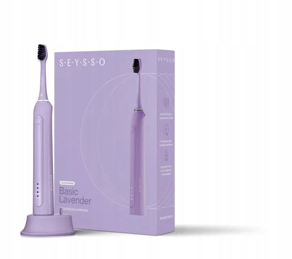 Electric Toothbrush Seysso Carbon Basic Lavender Sonic Purple