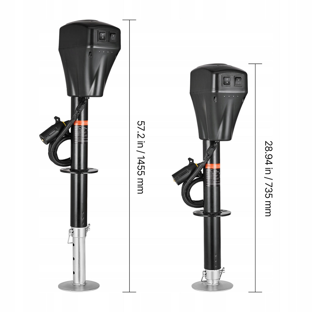 Electric Trailer Lift 350W 2267KG 25.5-86CM Solid Support Manufacturer code DDTCQJDDD