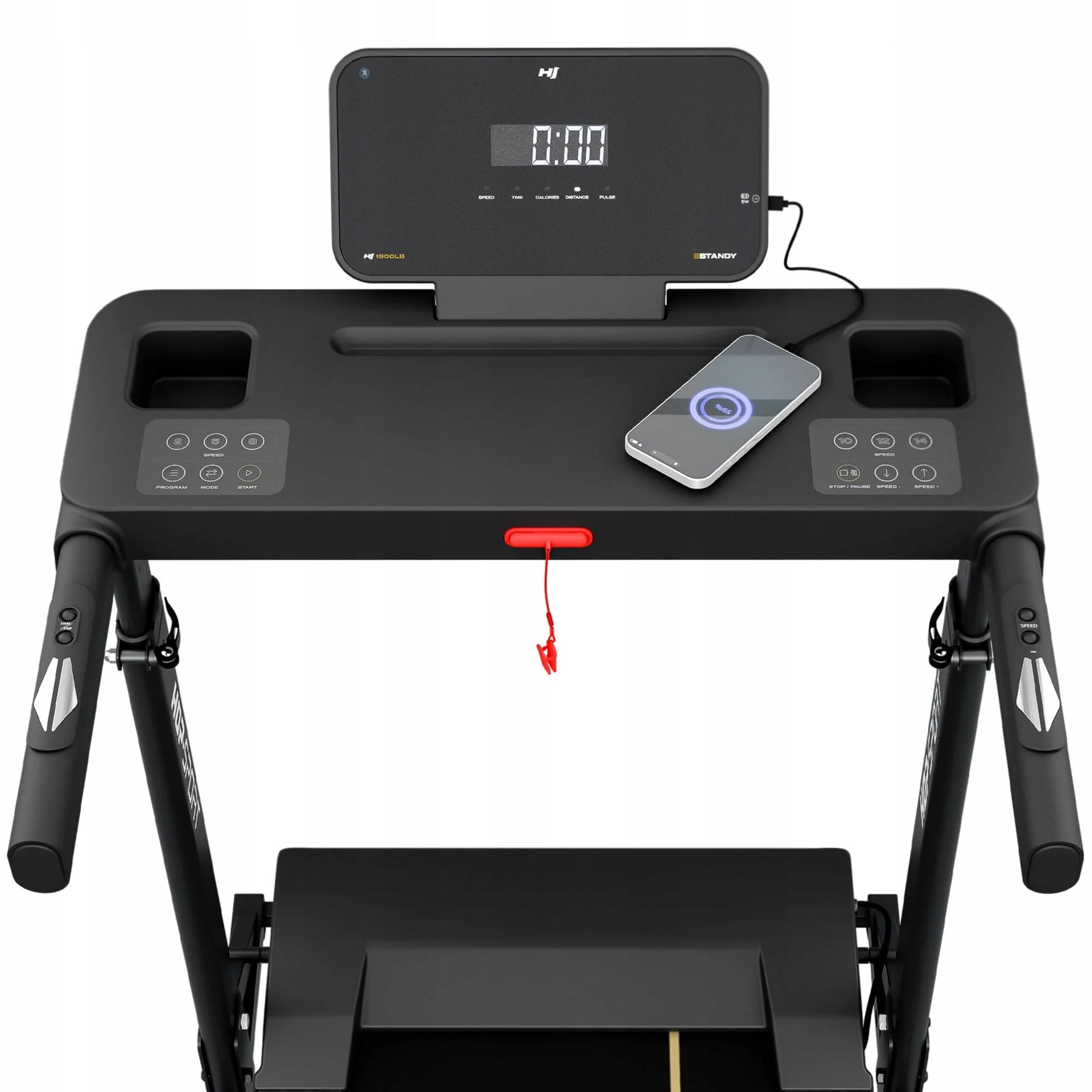 Electric Treadmill 14km/h 120kg Adjustable Angle Incline Home Folding Kind electric