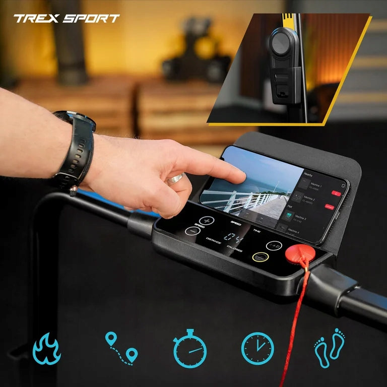 Electric Treadmill Folding Home Under Bed 1-12 km/h EXILE TREX SPORT Brand Trex Sport