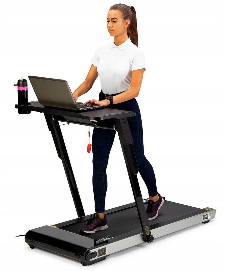 Electric Treadmill Folding Home Up to 120 kg With Table HMS